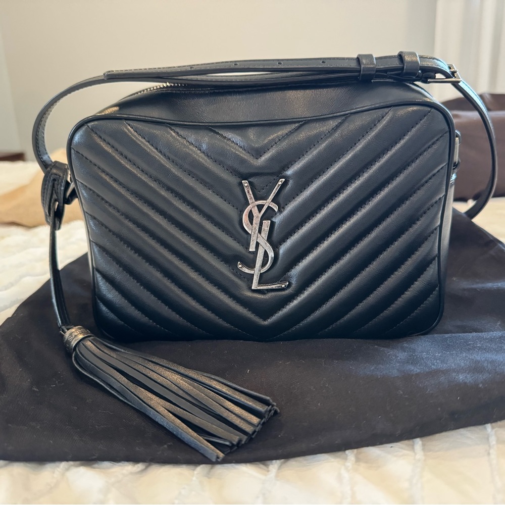 -✨SOLD ✨ Saint Laurent Lou Camera bag black